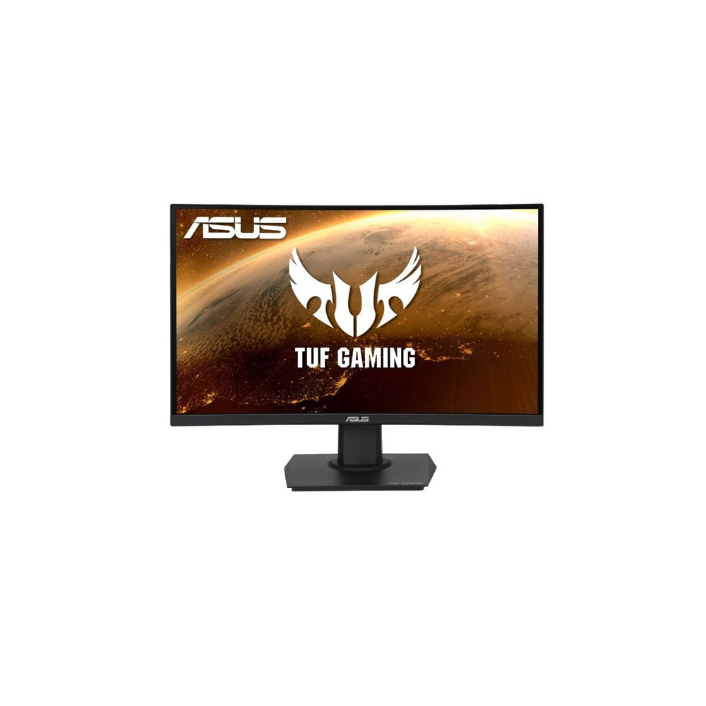 Asus TUF Gaming Curved VG24VQE 24 ", VA, FHD, 1920 x 1080 pixels, 16:9, 1 ms, 250 cd/m , Black, HDMI ports quantity 2 x HDMI 2.0