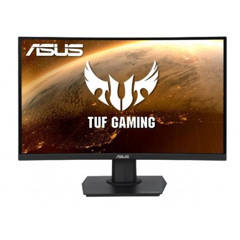 Asus TUF Gaming Curved VG24VQE 24 ", VA, FHD, 1920 x 1080 pixels, 16:9, 1 ms, 250 cd/m , Black, HDMI ports quantity 2 x HDMI 2.0