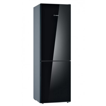 Bosch Refrigerator KGV36VBEAS Energy efficiency class E, Free standing, Combi, Height 186 cm, Fridge net capacity 214 L, Freezer