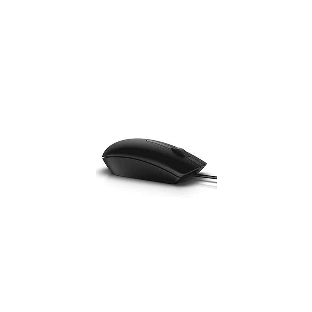 Dell Optical Mouse MS116 Cable, Black, USB 2.0, Black