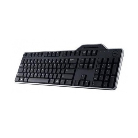 Dell KB-813 Smartcard keyboard, Wired, with smart card reader, RU, Black