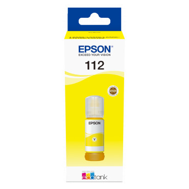 Epson 112 EcoTank Pigment C13T06C44A Ink Bottle, Yellow