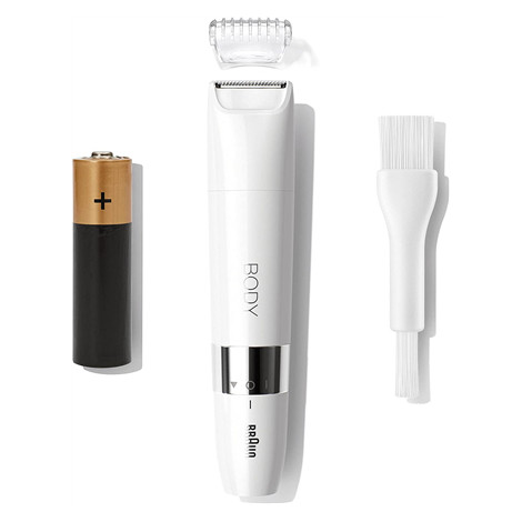 Braun Body Mini Trimmer BS1000 Number of power levels 1, Wet & Dry, White