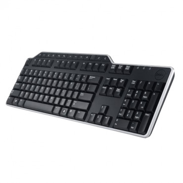 Dell KB-522 Multimedia, Wired, Keyboard layout EN, Hi-Speed USB 2.0, Black, English, Numeric keypad