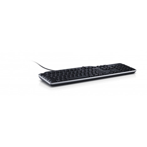 Dell KB-522 Multimedia, Wired, Keyboard layout EN, Hi-Speed USB 2.0, Black, English, Numeric keypad