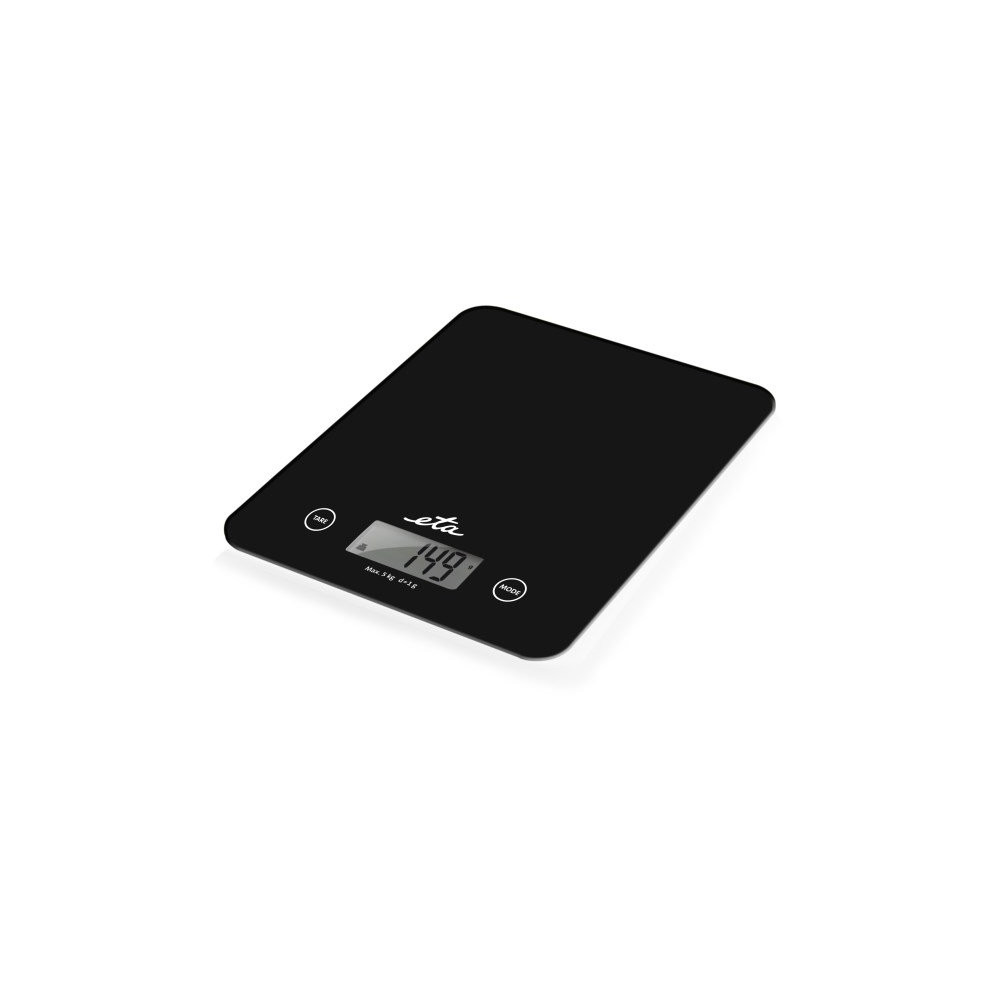 ETA Kitchen scales Lori ETA277790050 Maximum weight (capacity) 5 kg, Graduation 1 g, Display type LCD, Black