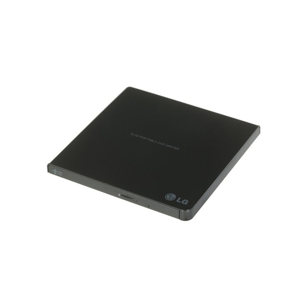 H.L Data Storage Ultra Slim Portable DVD-Writer GP57EB40 Interface USB 2.0, DVD R/RW, CD read speed 24 x, CD write speed 24 x, B