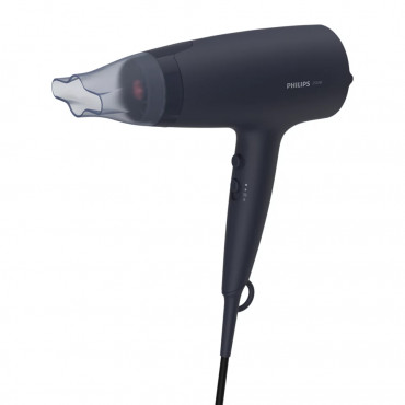 Philips Hair Dryer BHD360/20 2100 W, Number of temperature settings 6, Ionic function, Diffuser nozzle, Black/Blue