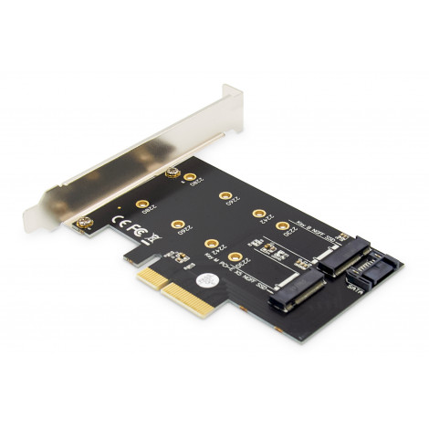 Digitus M.2 NGFF / NVMe SSD PCI Express 3.0 (x4) Add-On Card DS-33170