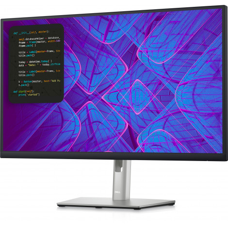 Dell USB-C Hub Monitor P2723QE 27 ", IPS, UHD, 3840 x 2160, 16:9, 5 ms, 350 cd/m , Black, Headphone out (3.5mm), 60 Hz, HDMI por