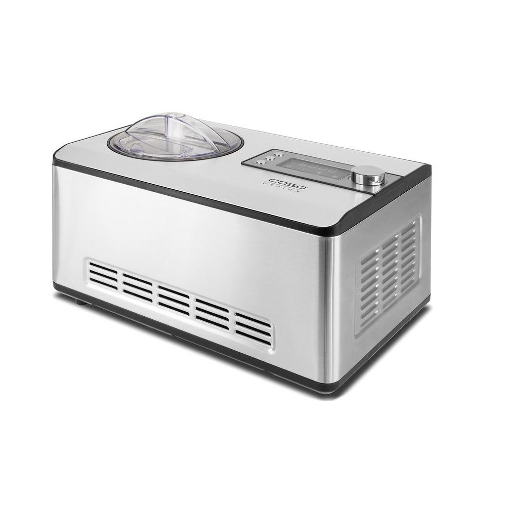 Caso Ice Cream and Yogurt Maker IceCreamer Power 180 W, Capacity 2 L, Stainless steel