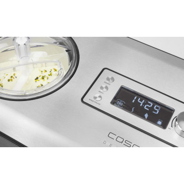Caso Ice Cream and Yogurt Maker IceCreamer Power 180 W, Capacity 2 L, Stainless steel