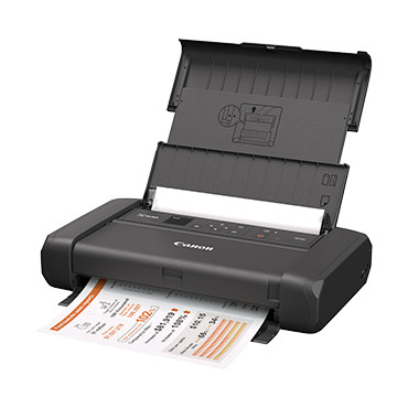 Canon PIXMA TR150 (With Removable Battery) Colour, Inkjet, Wi-Fi, Maximum ISO A-series paper size A4, Black