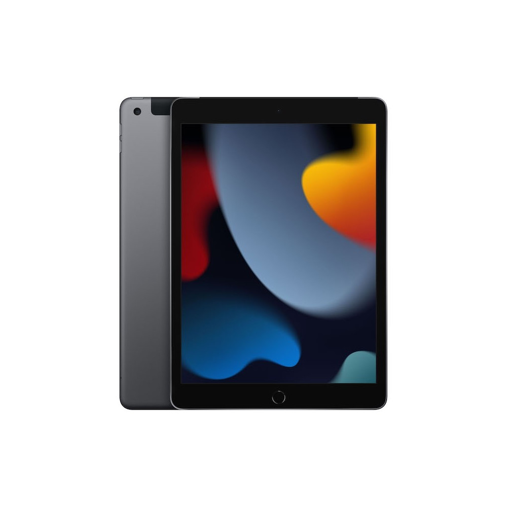 Apple iPad 10.2" 9th Gen Space Grey, Retina IPS LCD, A13 Bionic, 3 GB, 64 GB, Wi-Fi, 12 MP, 8 MP, Bluetooth, 4.2, iPadOS, 15, 16