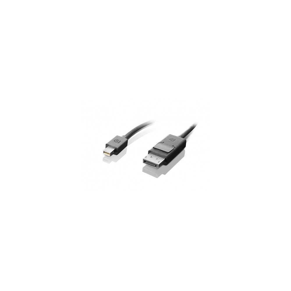 Lenovo mini-DisplayPort to DisplayPort Black, Cable, 2 m