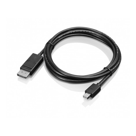 Lenovo mini-DisplayPort to DisplayPort Black, Cable, 2 m