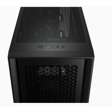 Corsair Computer Case 4000D Side window, Black, ATX, Power supply included No