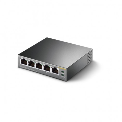 TP-LINK Switch TL-SG1005P Unmanaged, Desktop, 1 Gbps (RJ-45) ports quantity 5, PoE ports quantity 4, Power supply type External