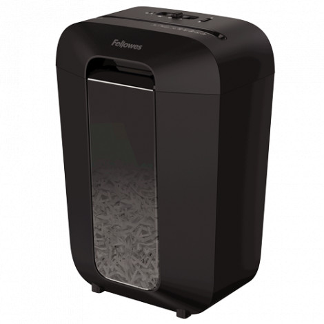 Fellowes Powershred LX70 Black, 18 L, Credit cards shredding, Cross-Cut Shredder, Paper handling standard/output 11 sheets per p