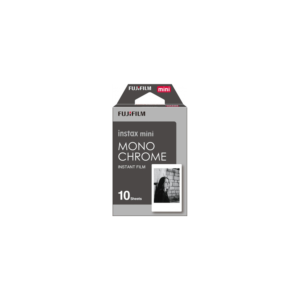 Fujifilm Instax Mini Monochrome (10pl) Instant Film Quantity 10, 54 x 86 mm