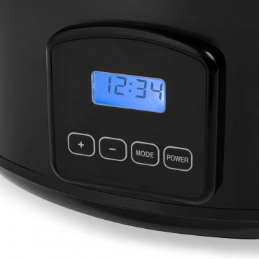 Tristar Digital Slowcooker VS-3920 210 W, Stainless steel, 4.5 L, Number of programs 4, Black