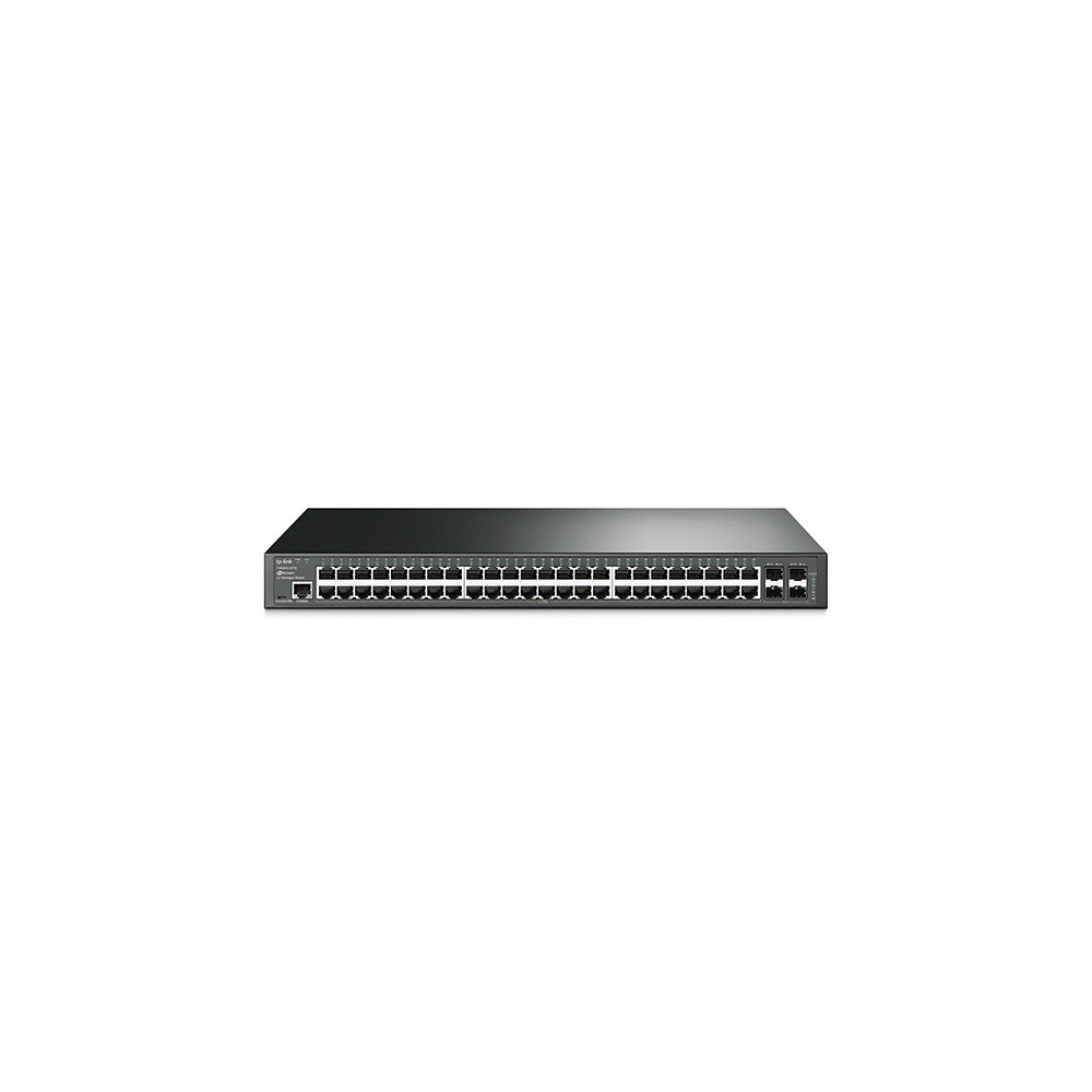 TP-LINK Switch T2600G-52TS L2 Managed, Rack Mountable, 1 Gbps (RJ-45) ports quantity 48, SFP ports quantity 4