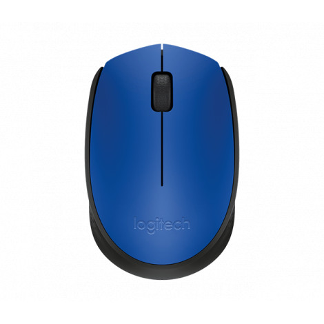 Logitech M171 Wireless Mouse, Black, Blue