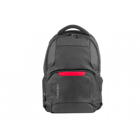 Natec Laptop Backpack Eland NTO-1386 Black, 15.6 ", Shoulder strap, Backpack