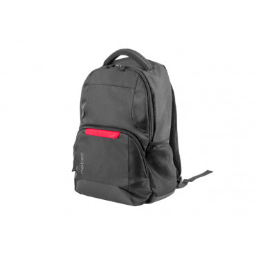 Natec Laptop Backpack Eland NTO-1386 Black, 15.6 ", Shoulder strap, Backpack