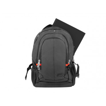 Natec Laptop Backpack Merino NTO-1703 Black, 15.6 ", Shoulder strap, Backpack