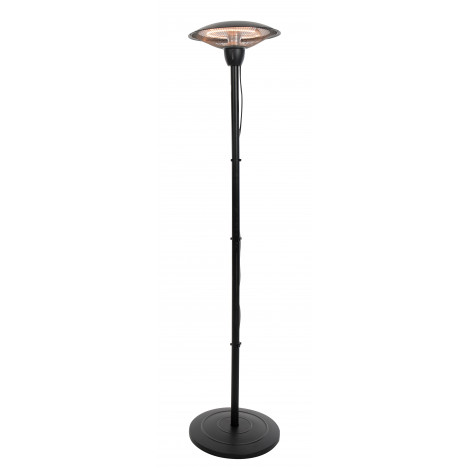 SUNRED Heater BAR-1500S, Barcelona Bright Standing Infrared, 1500 W, Black