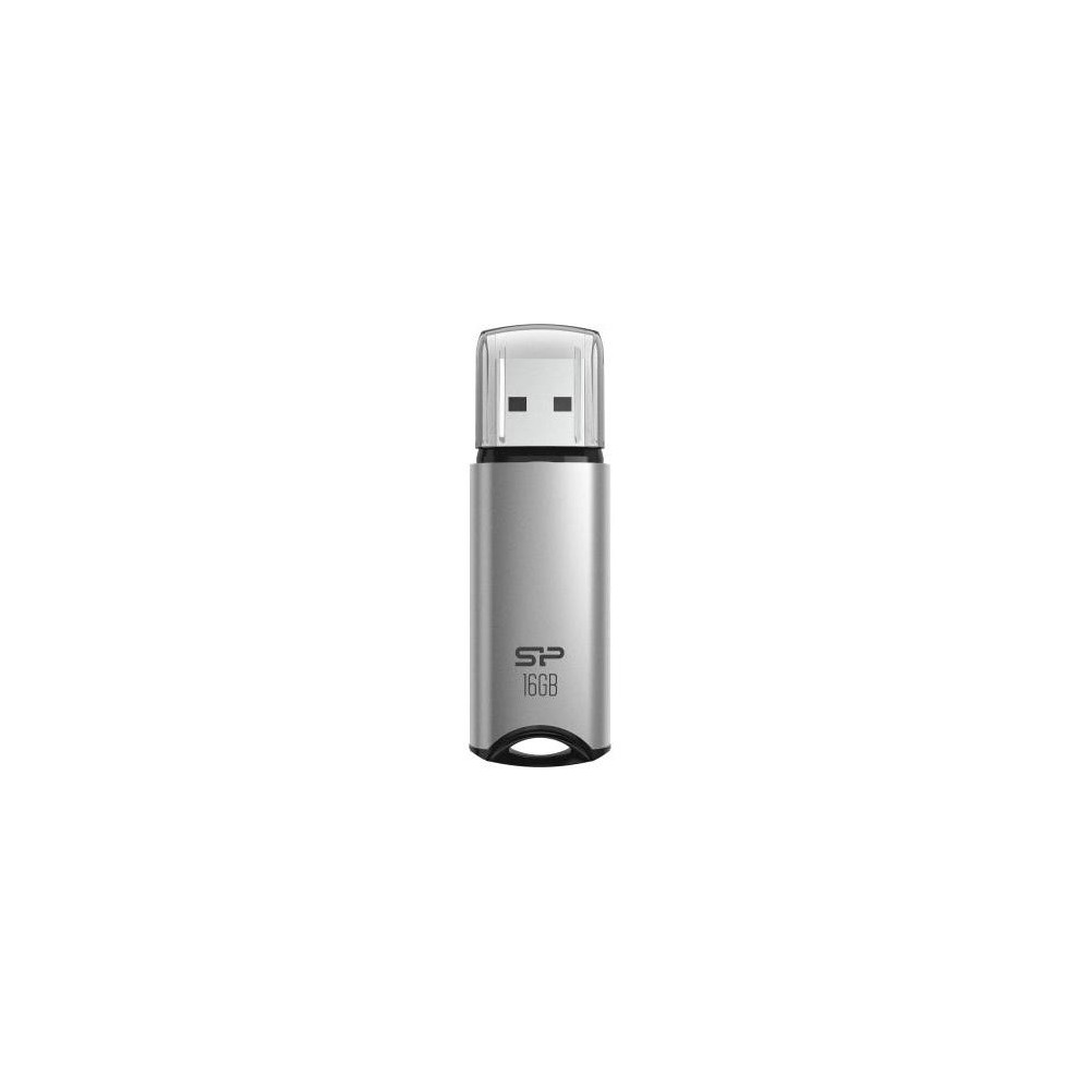 Silicon Power USB Flash Drive Marvel Series M02 16 GB, Type-A USB 3.2 Gen 1, Silver