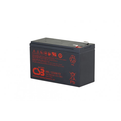 CSB Battery Valve Regulated Lead Acid Battery HRL1234WF2FR 34 W