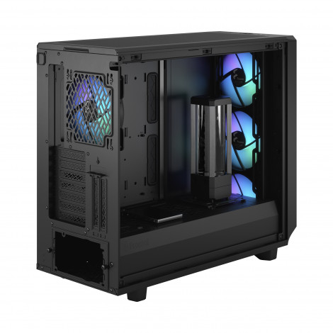 Fractal Design Meshify 2 RGB TG Light Tint Black, E-ATX, Power supply included No