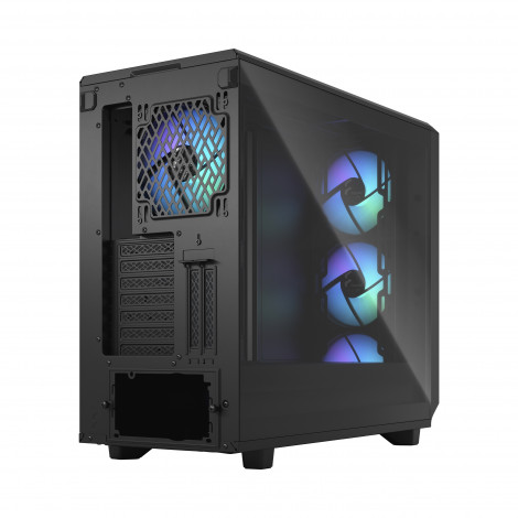 Fractal Design Meshify 2 RGB TG Light Tint Black, E-ATX, Power supply included No