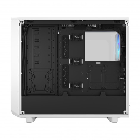 Fractal Design Meshify 2 RGB TG Clear Tint White, E-ATX, Power supply included No