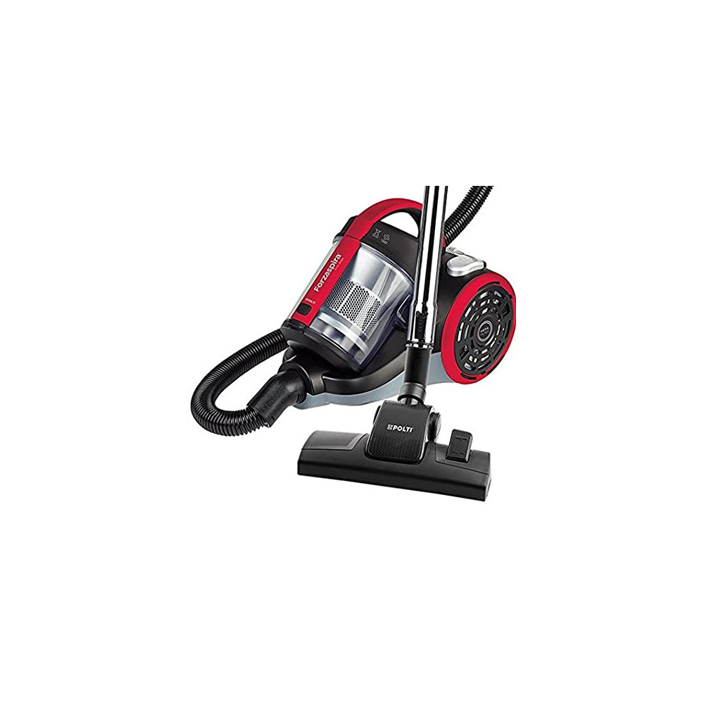 Polti Vacuum cleaner PBEU0105 Forzaspira C110_Plus Bagless, Power 800 W, Dust capacity 2 L, Black/Red