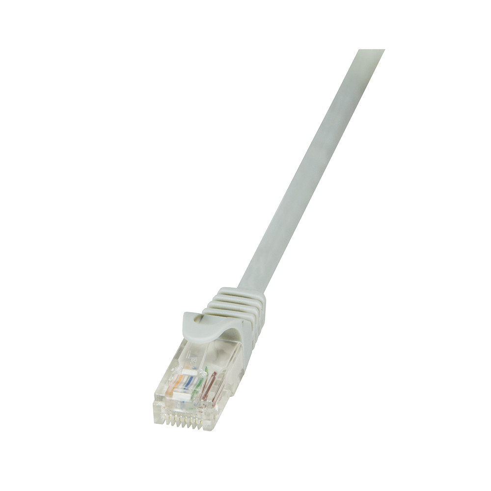 Logilink Patch Cable CP1022U Cat 5E, U/UTP, Grey, 0.5 m