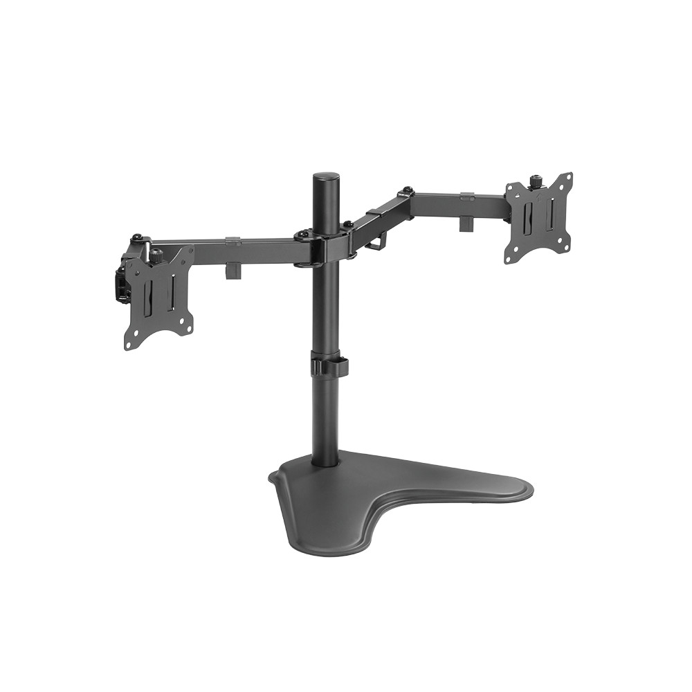 Logilink Dual Monitor Stand BP0099 Desk Mount, 17-32 ", Maximum weight (capacity) 8 kg, Black