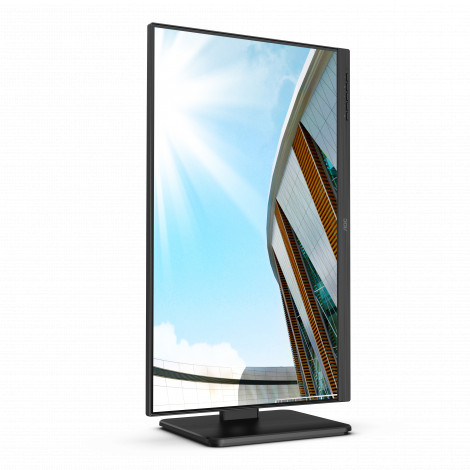 AOC Monitor Q24P2Q 23.8 ", IPS, QHD, 2560 x 1440, 16:9, 4 ms, 250 cd/m , Black, Headphone out (3.5mm), 75 Hz, HDMI ports quantit