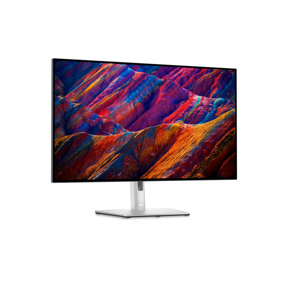 Dell UltraSharp USB-C Hub Monitor U2723QE 27 ", IPS, 4K, 3840 x 2160, 16:9, 8 ms, 400 cd/m , White, Audio Line-Out, 60 Hz, HDMI 