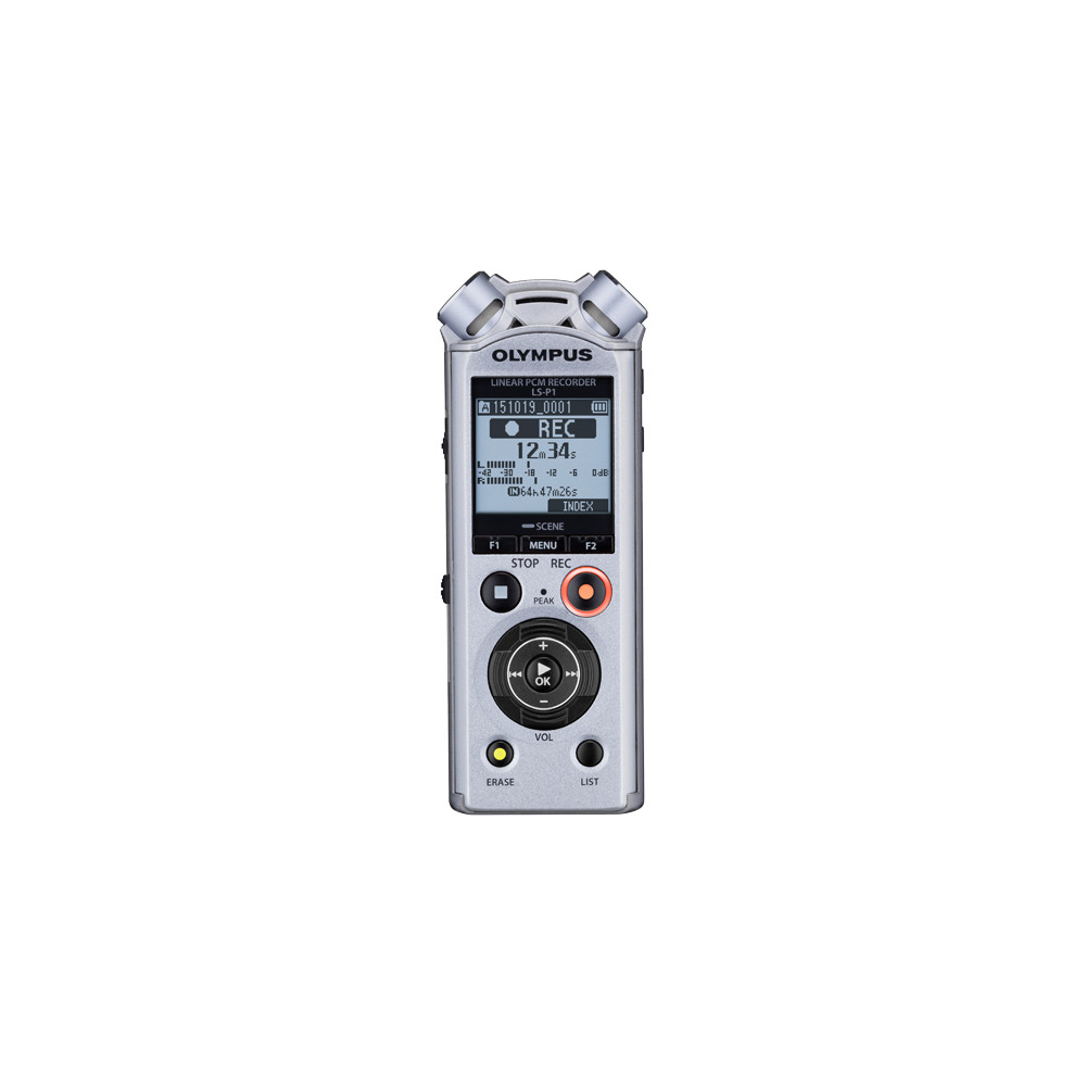 Olympus LS-P1 96kHz/24bit Linear PCM, Digital, Stereo, LCD, Microphone connection