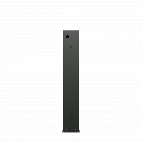 Wallbox Pedestal Eiffel Basic for Copper SB Dual, Black