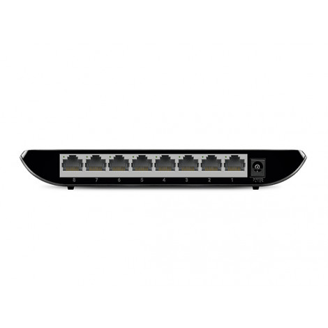 TP-LINK Switch TL-SG1008D Unmanaged, Desktop, 1 Gbps (RJ-45) ports quantity 8, Power supply type External, Plastic case