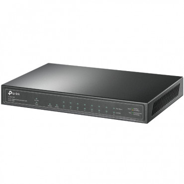 TP-LINK Switch TL-SG1210P Web Managed, Desktop, 1 Gbps (RJ-45) ports quantity 1, SFP ports quantity 1, PoE+ ports quantity 8