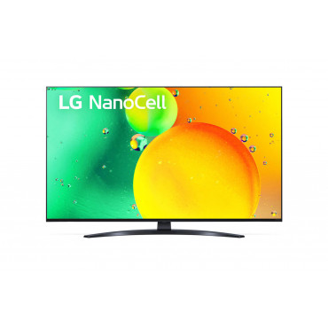 LG 43NANO763QA 43" (109 cm), Smart TV, WebOS, 4K HDR NanoCell, 3840 2160, Wi-Fi, DVB-T/T2/C/S/S2