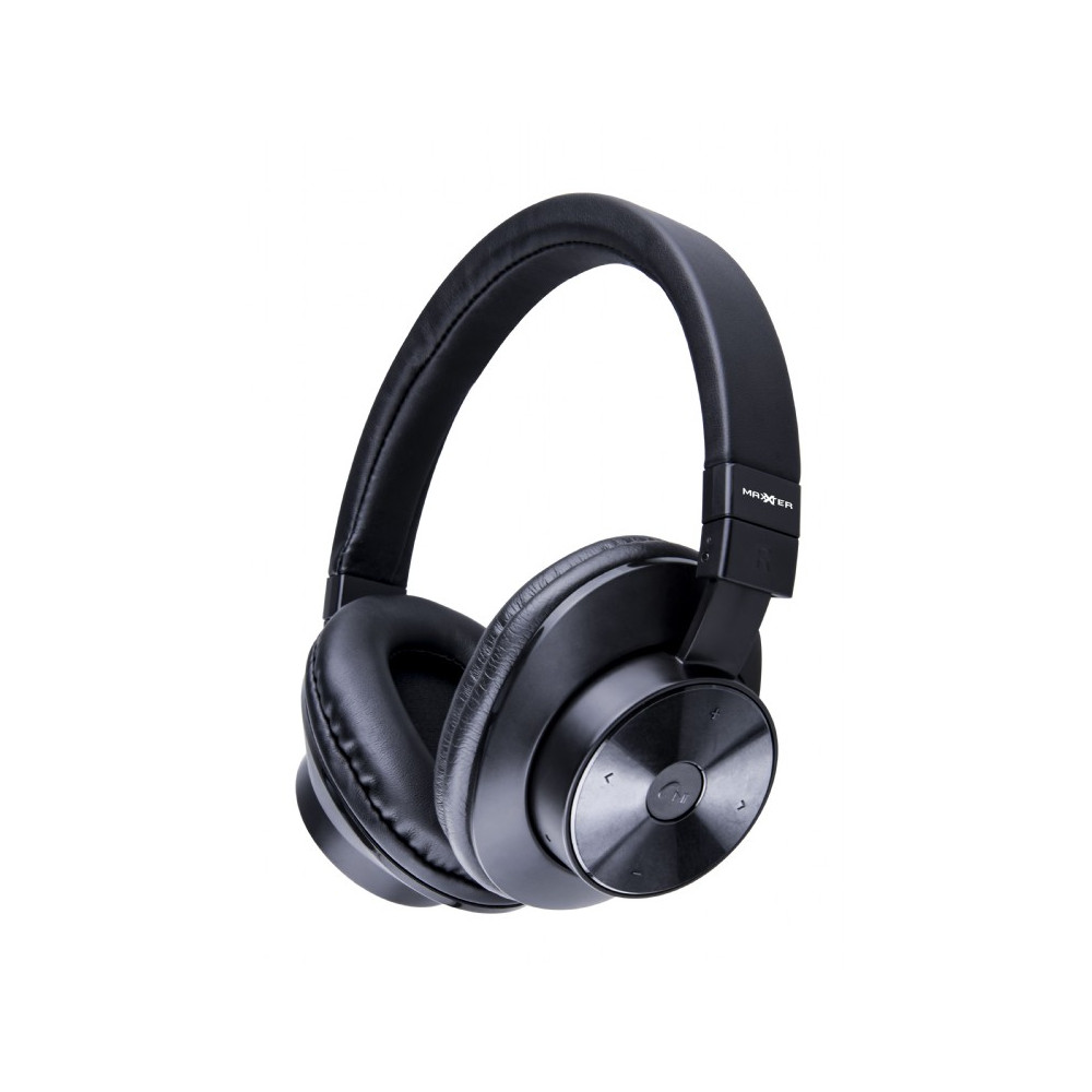 Gembird Bluetooth Stereo Headphones (Maxxter brand) ACT-BTHS-03 Over-Ear, Wireless, Black