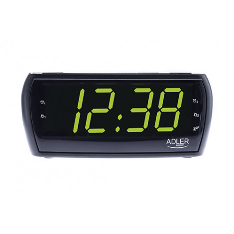 Adler Alarmclock Radio AD 1121 Black, Alarm function