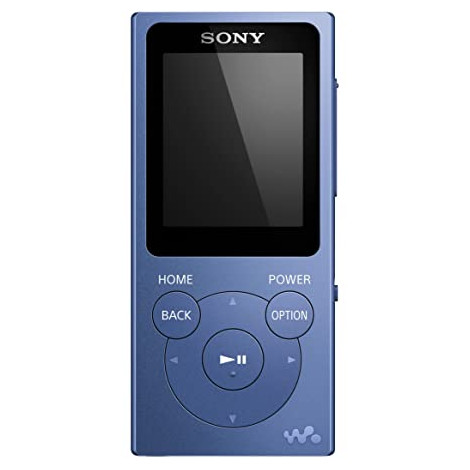 Sony Walkman NW-E394L MP3 Player with FM radio, 8GB, Blue