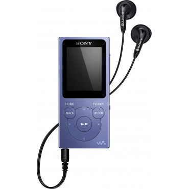 Sony Walkman NW-E394L MP3 Player with FM radio, 8GB, Blue